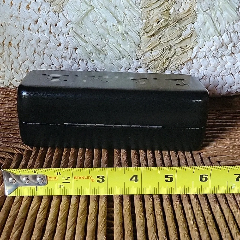 L.A.M.B black, eyeglass/sunglass hard case